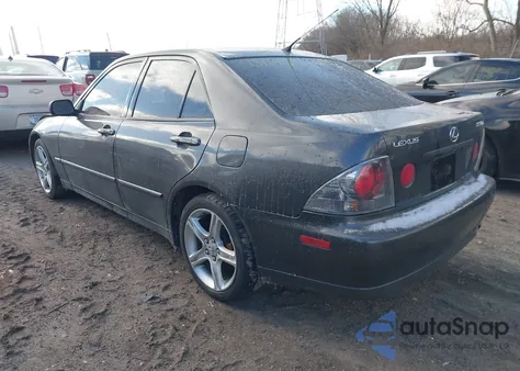 2004 Lexus Is 300 from USA, damaged, VIN JTHBD192240086388